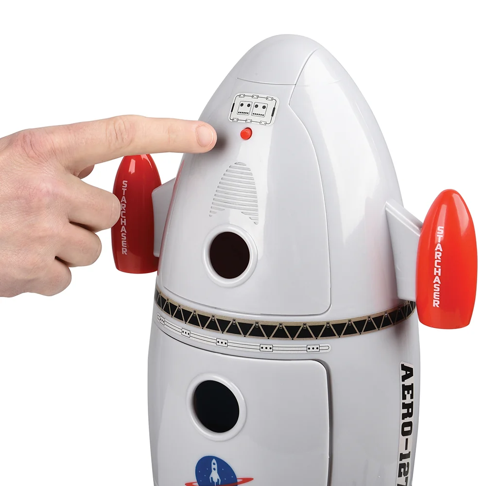 Space Mission Rocket Ship Playset with Sounds | 7-Piece Astronaut & Alien Adventure Set - Image 4