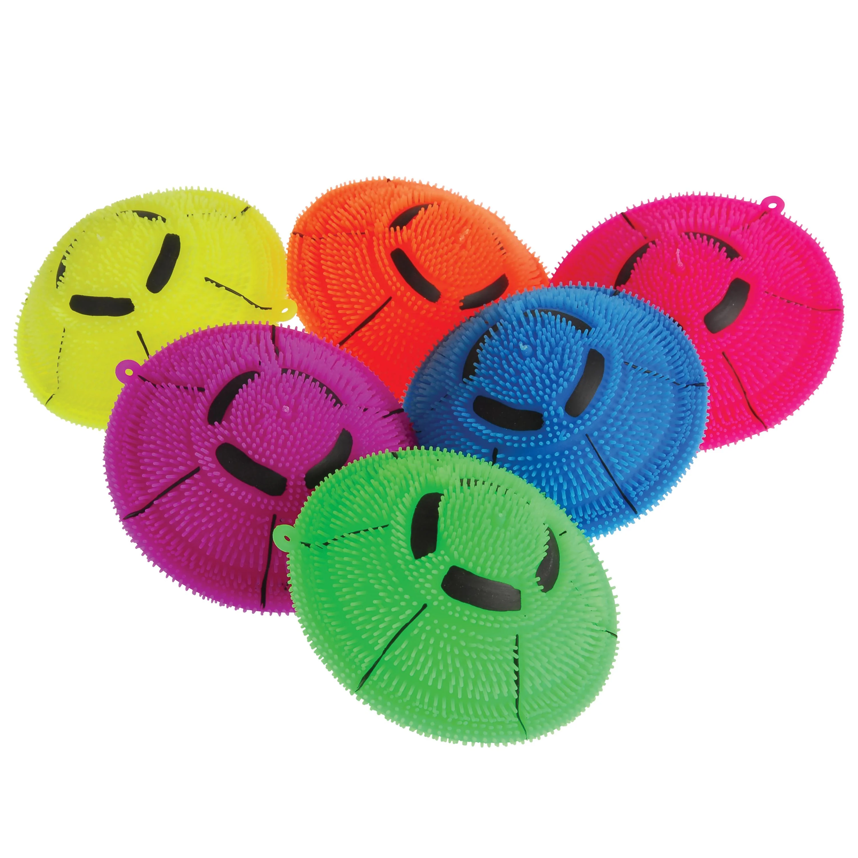 Spiky Tactile Fidget Balls for Calming Play and Fine Motor Development - Set of 6