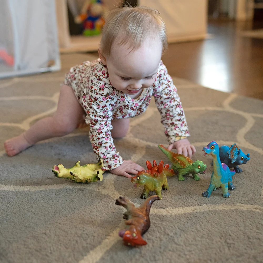 Soft Squeezable Dinosaur Set | 6 Washable Toys - Image 6