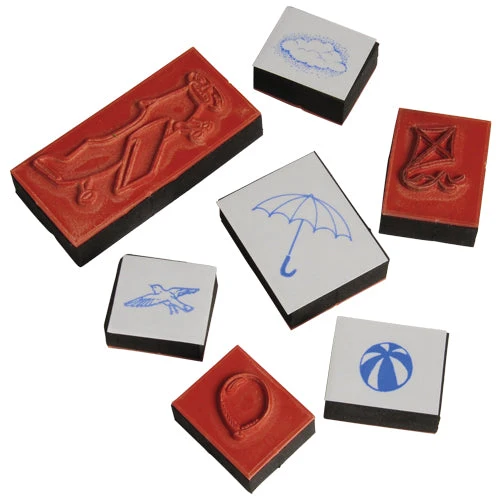 Stamp-A-Story Creative Rubber Stamp Set | 33 Stamps - Image 11