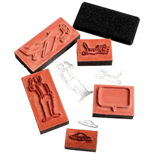 Stamp-A-Story Creative Rubber Stamp Set | 33 Stamps - Image 6