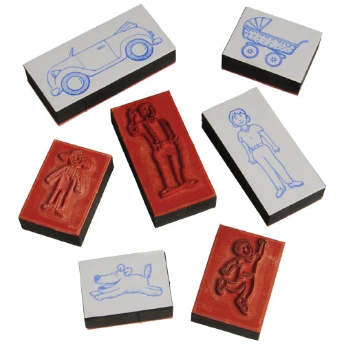 Stamp-A-Story Creative Rubber Stamp Set | 33 Stamps - Image 8