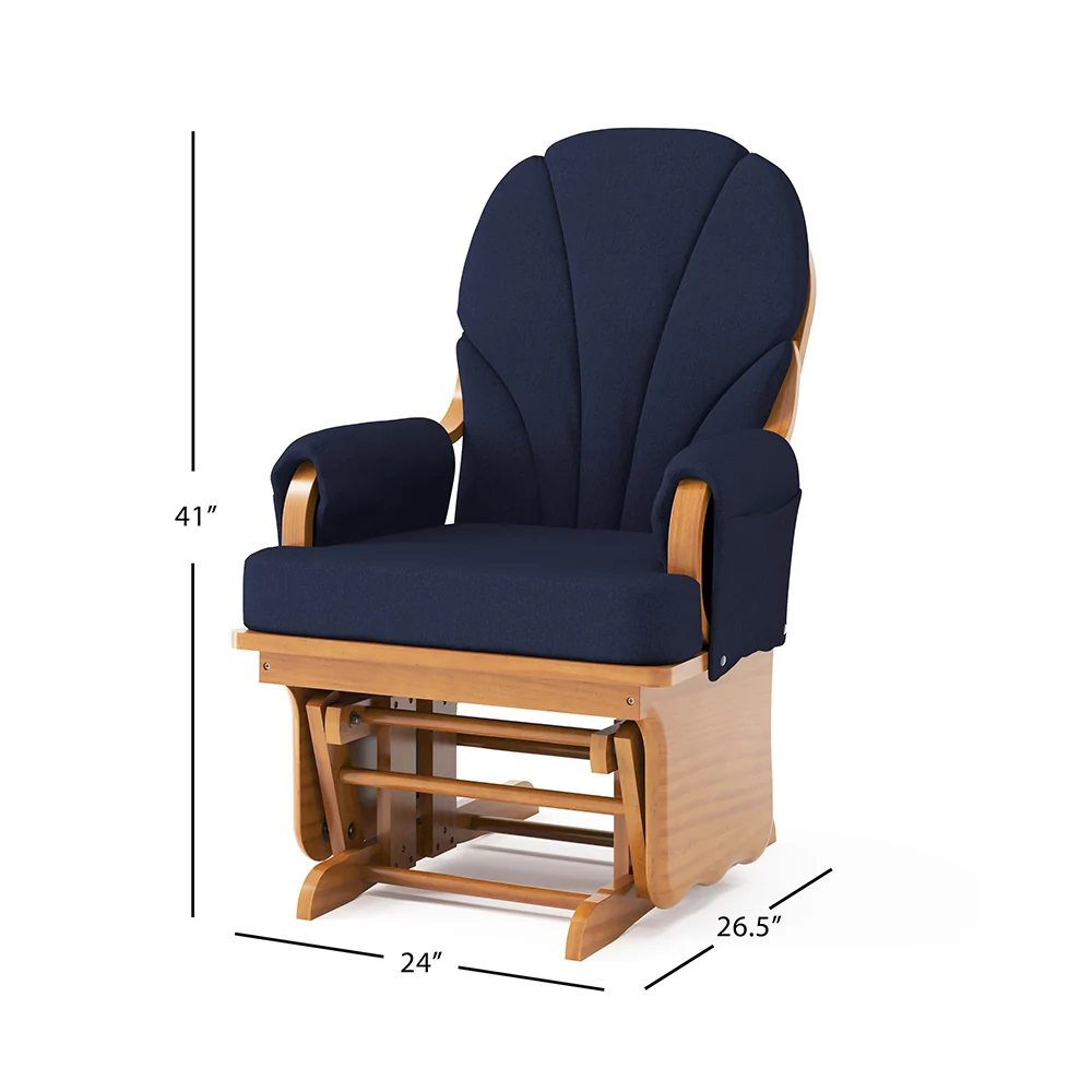 Standard Size Wooden Glider Rocker - Image 3