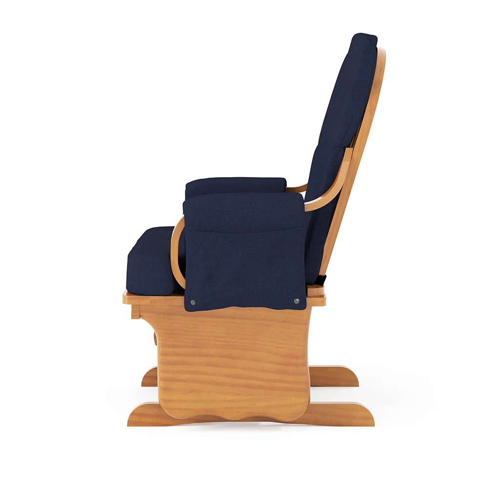 Standard Size Wooden Glider Rocker - Image 6