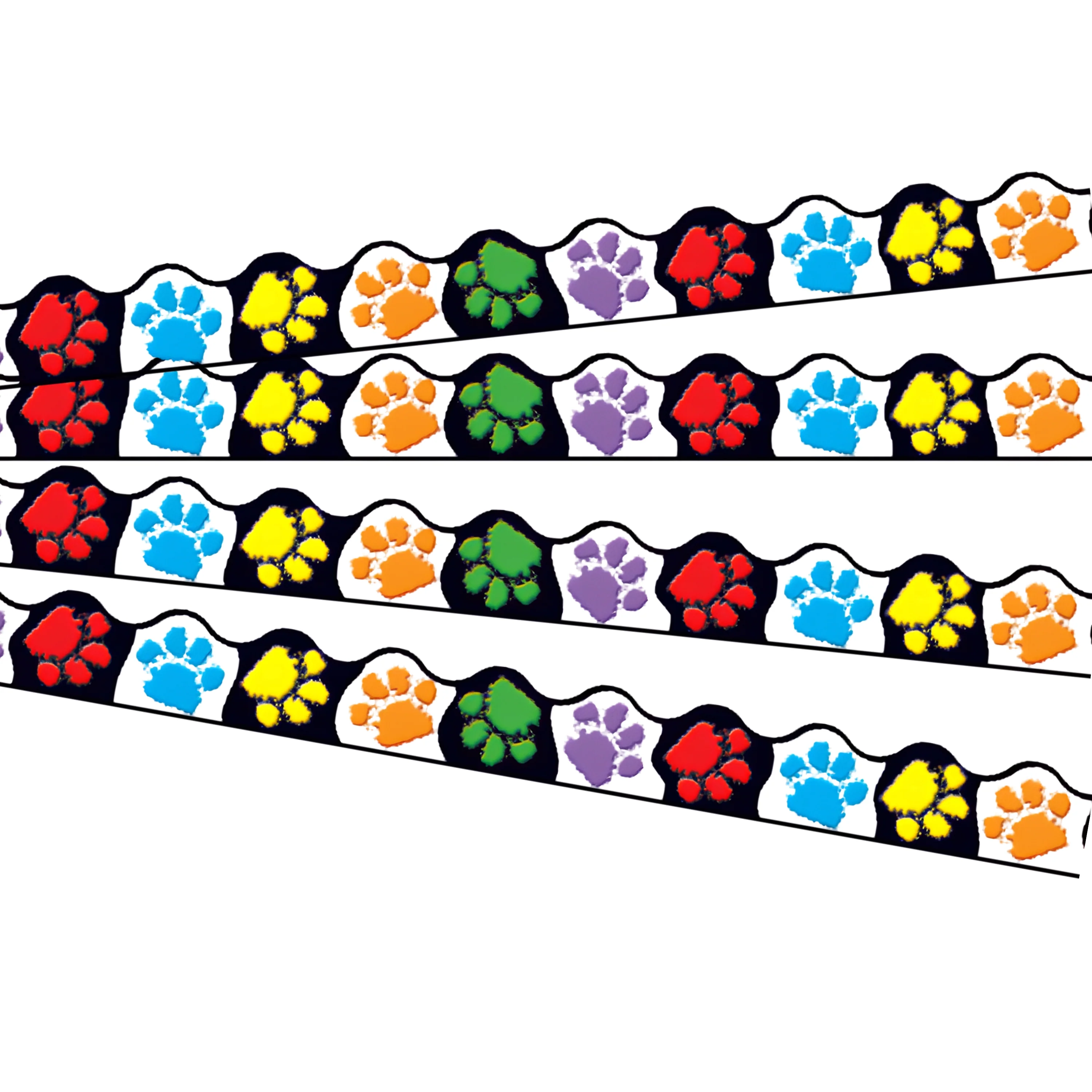 Paw Prints Border Terrific Trimmers® - 39 ft - Image 2