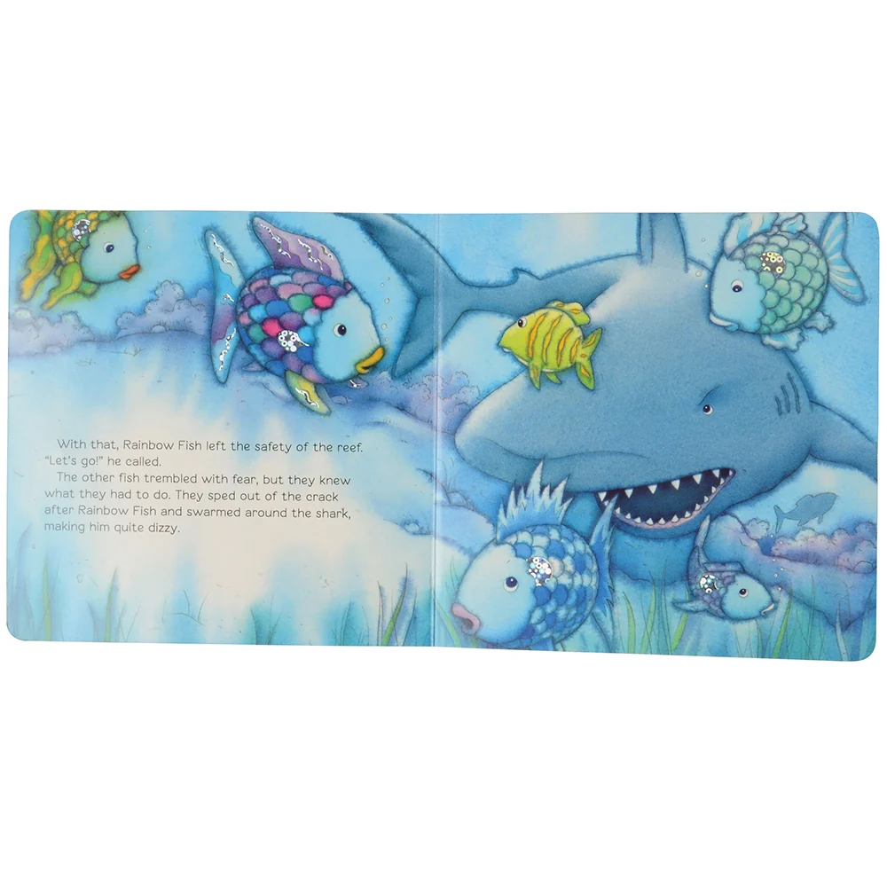 Board Book Classic "Rainbow Fish To The Rescue!" - Image 3