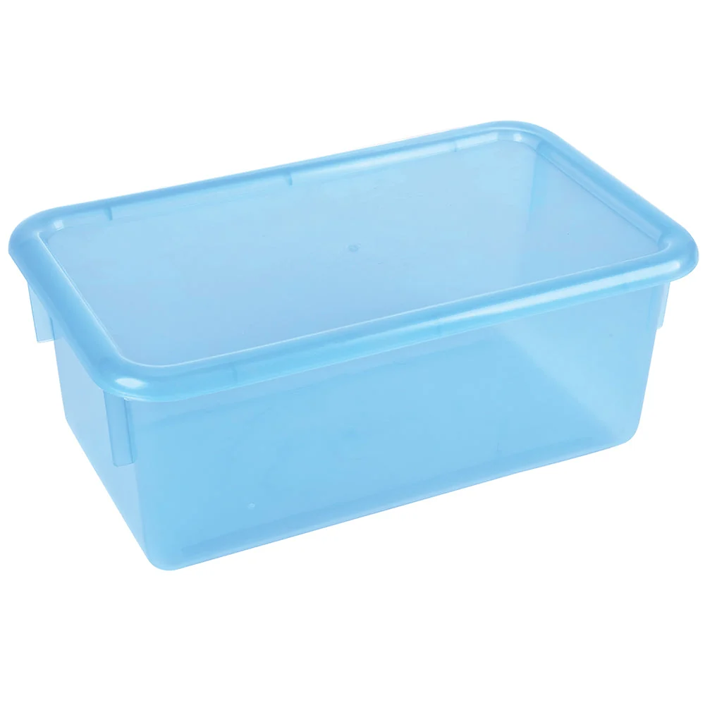 Stowaway Tote/Bin with Lid - Blueberry - Image 2