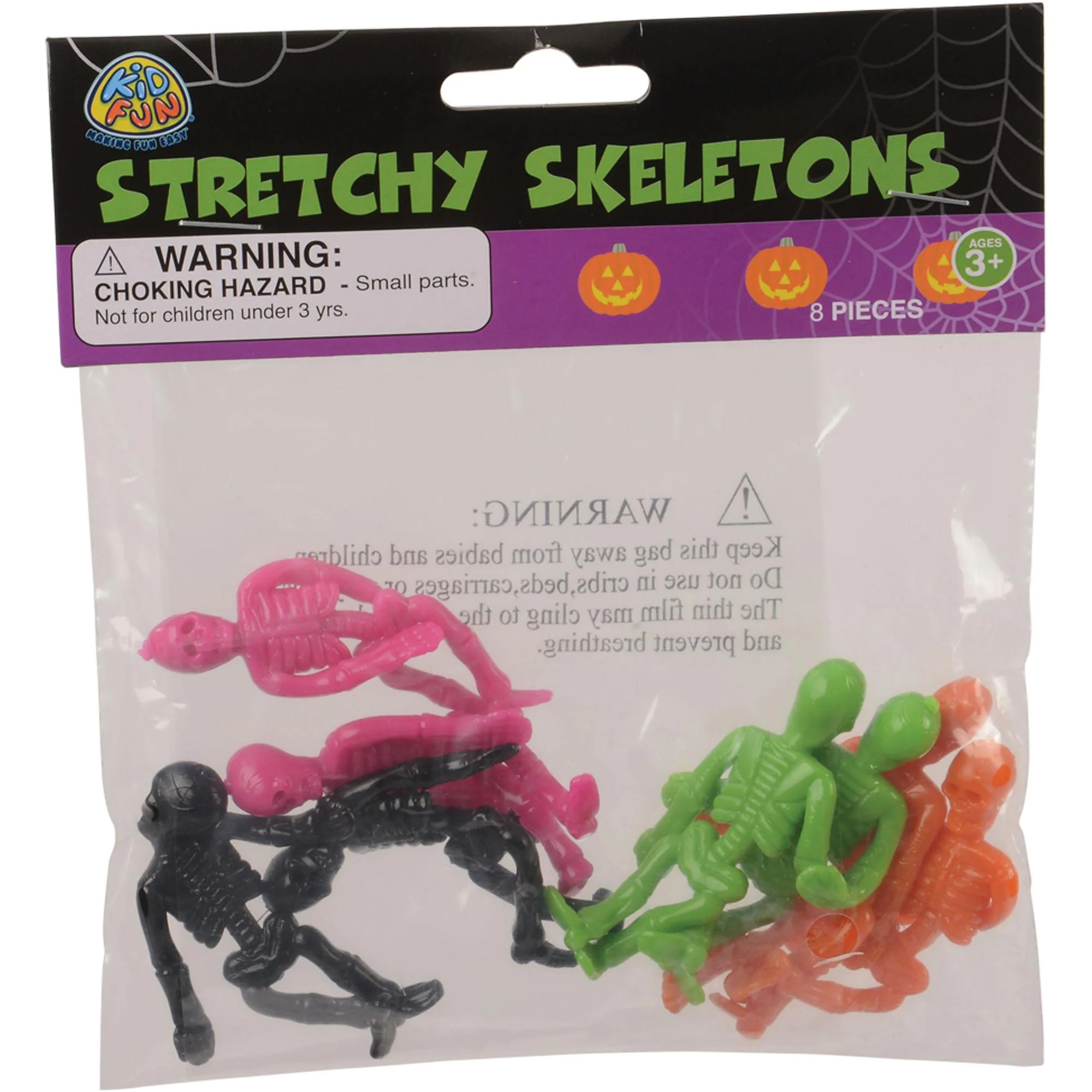 Stretchy Skeleton Fidget Figures – 8 Piece Set - Image 4