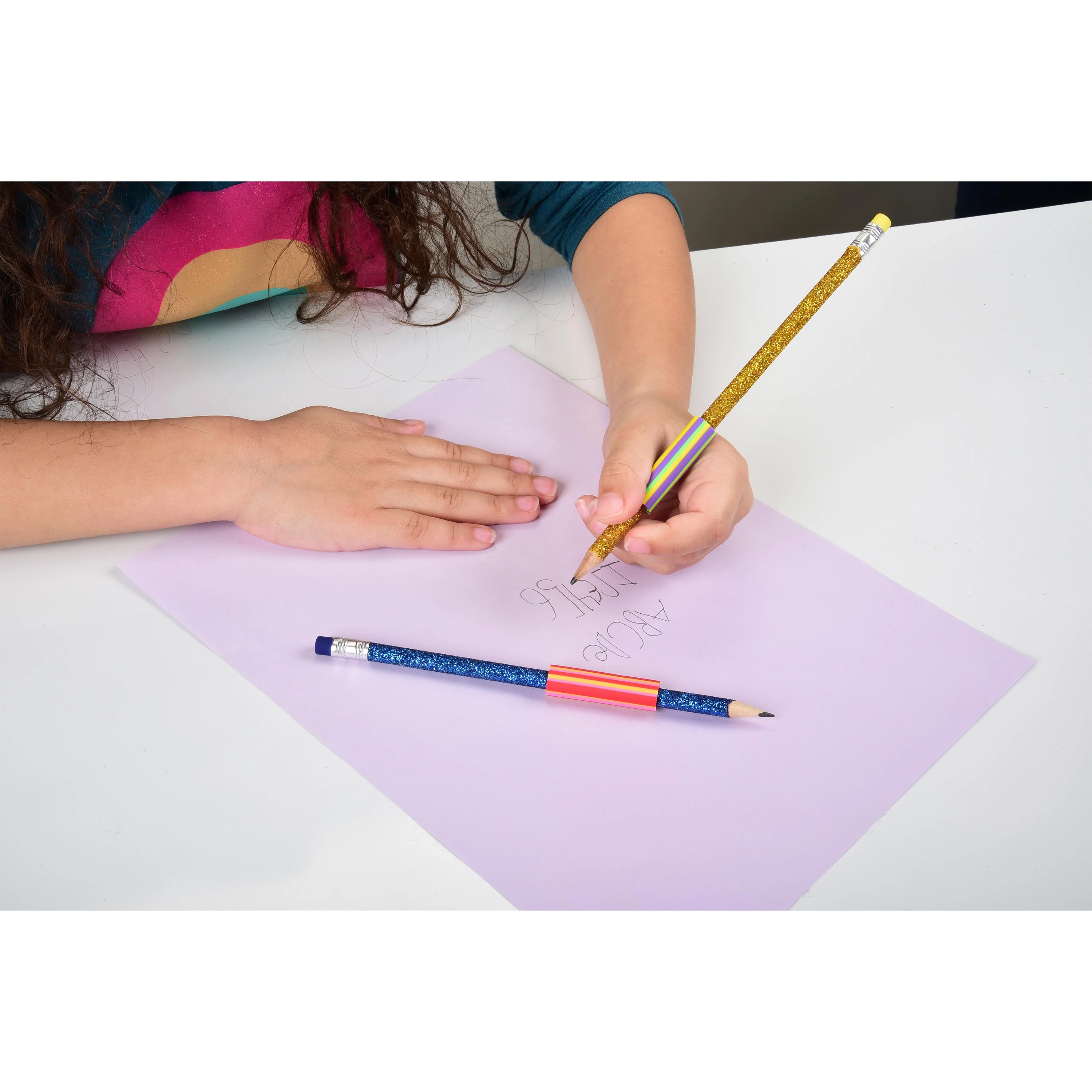 Striped Sensory Pencil Grips - Set of 12 - Image 3