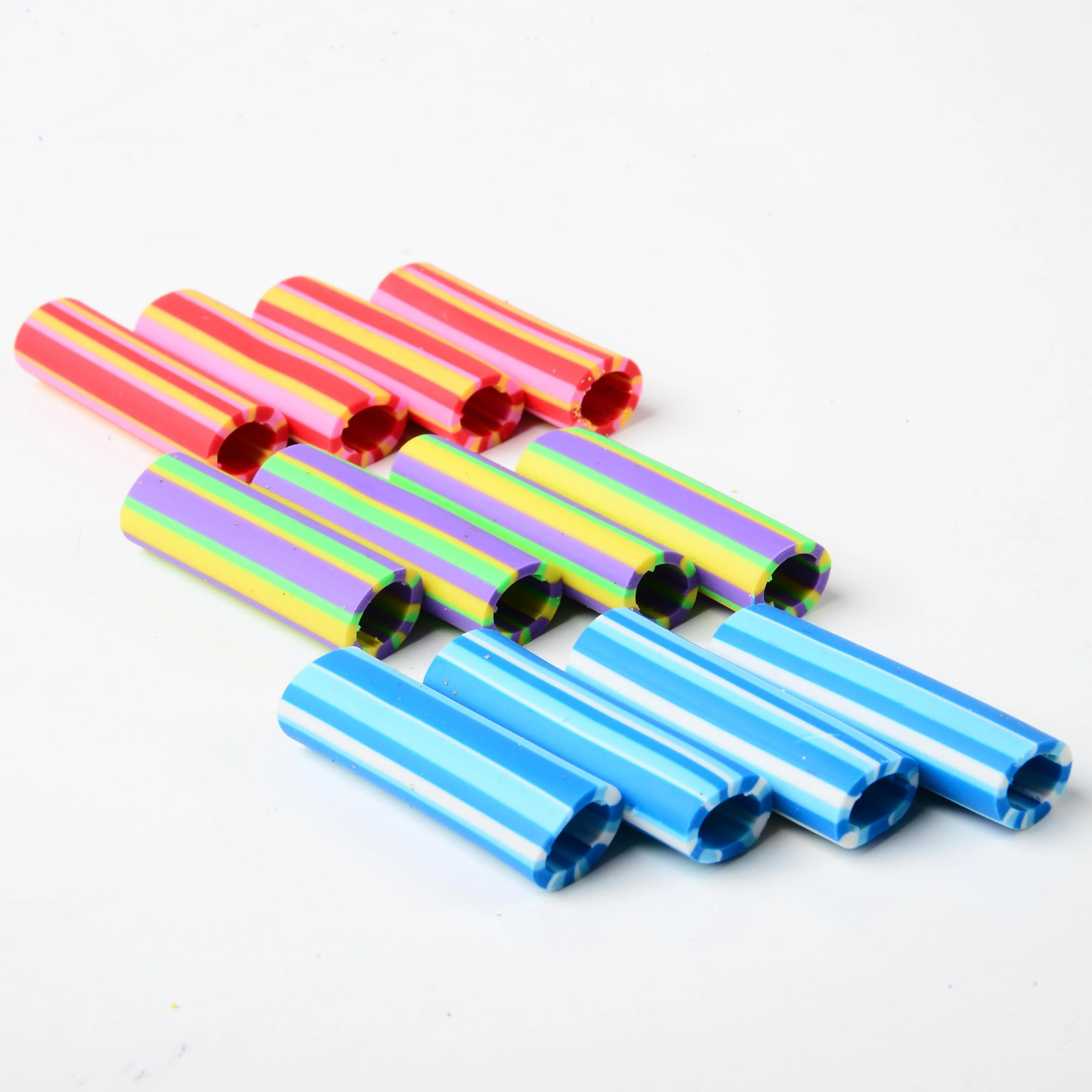 Striped Sensory Pencil Grips - Set of 12 - Image 4