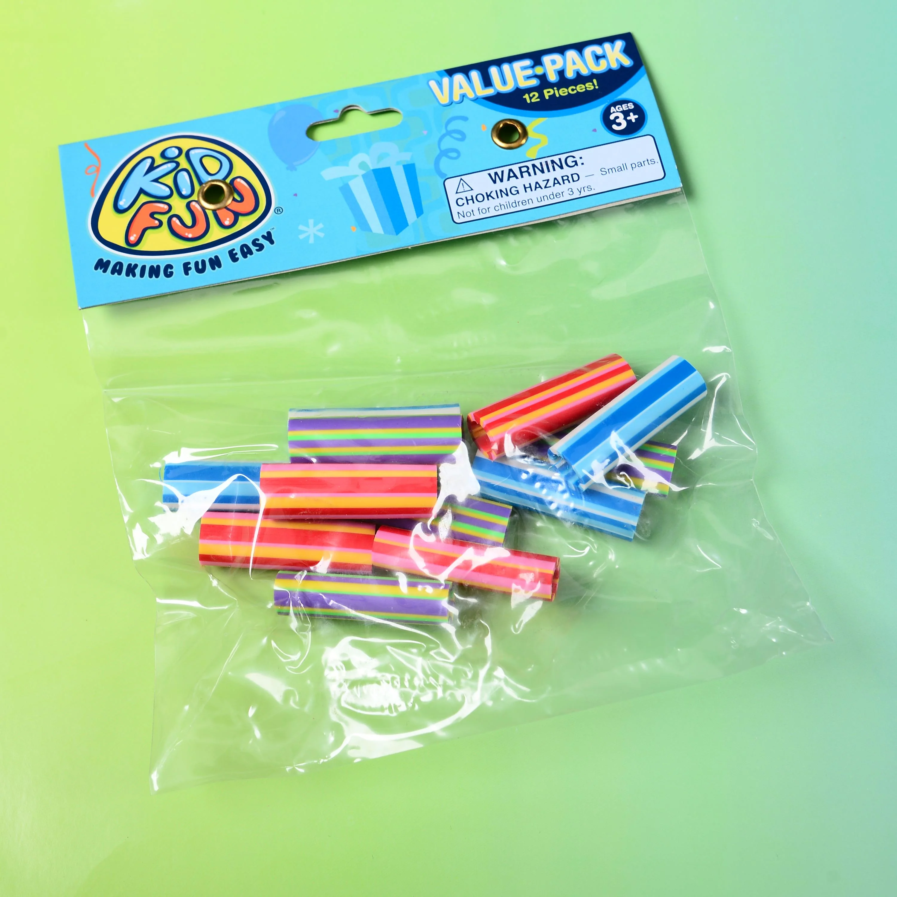 Striped Sensory Pencil Grips - Set of 12 - Image 5