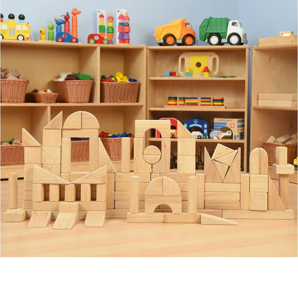 Unit Blocks | Super Saver Classroom Blocks - Set of 82 Blocks - Image 3