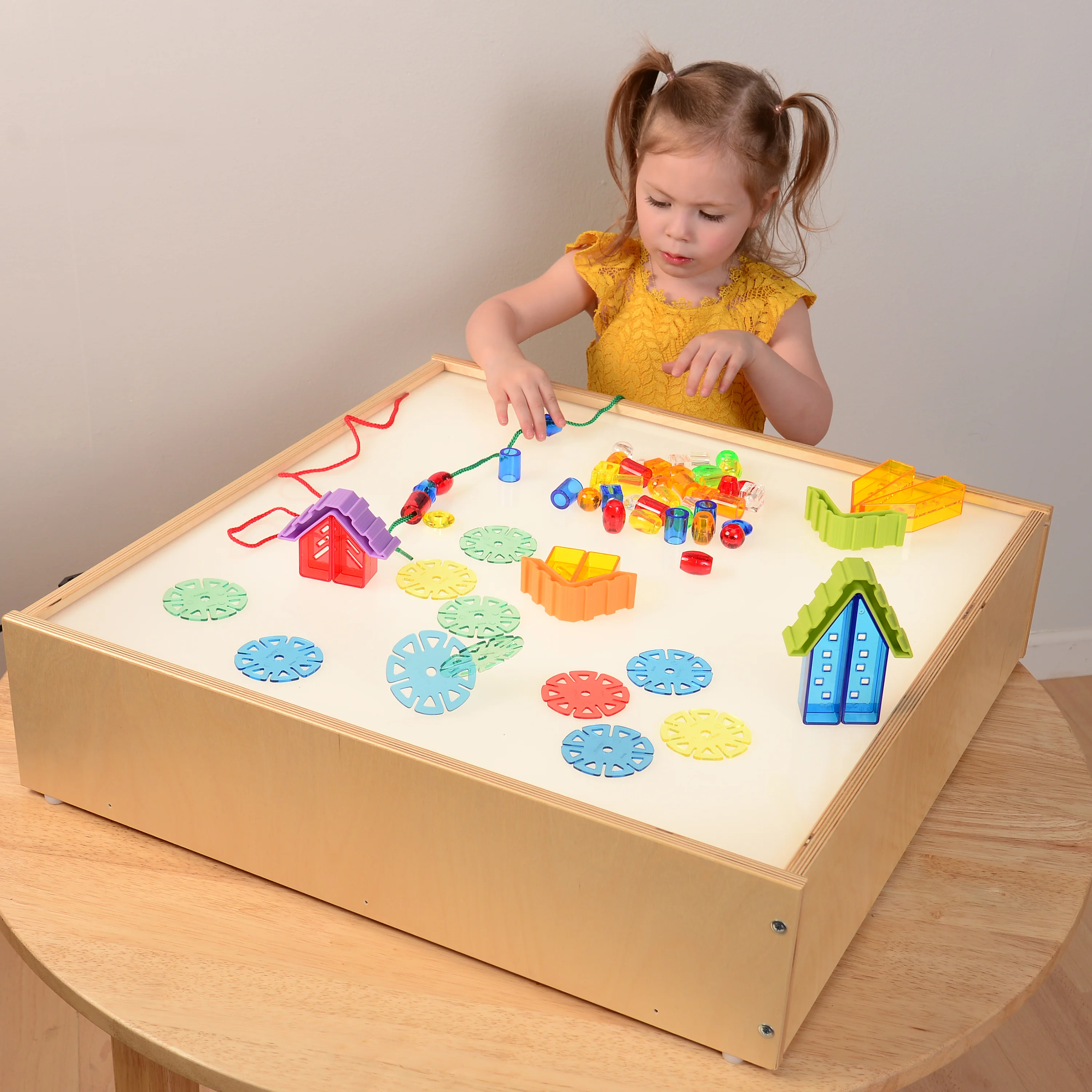Wooden Tabletop LED Light Box - Image 5