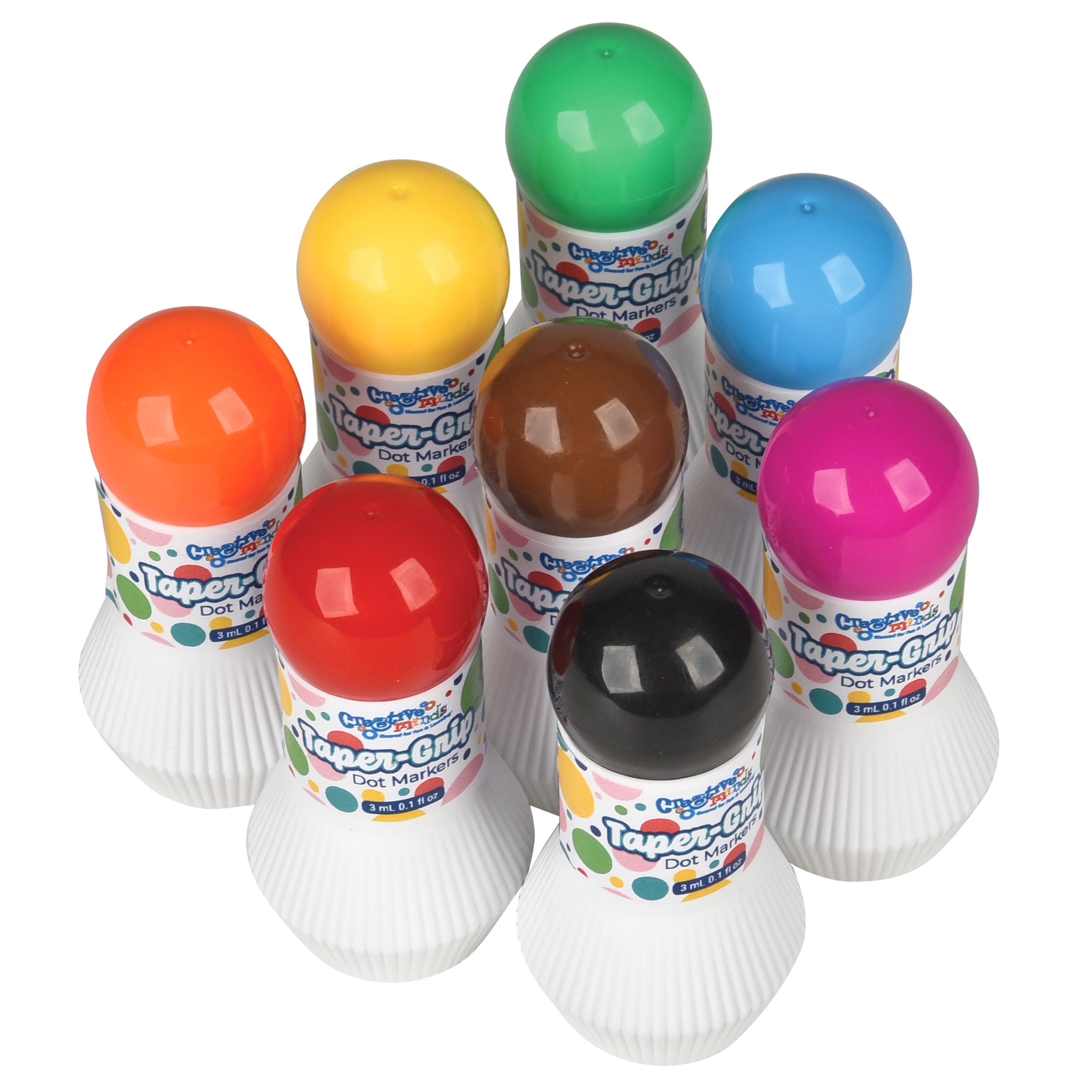 Washable Chubby Dot Markers - Set of 8 - Image 5