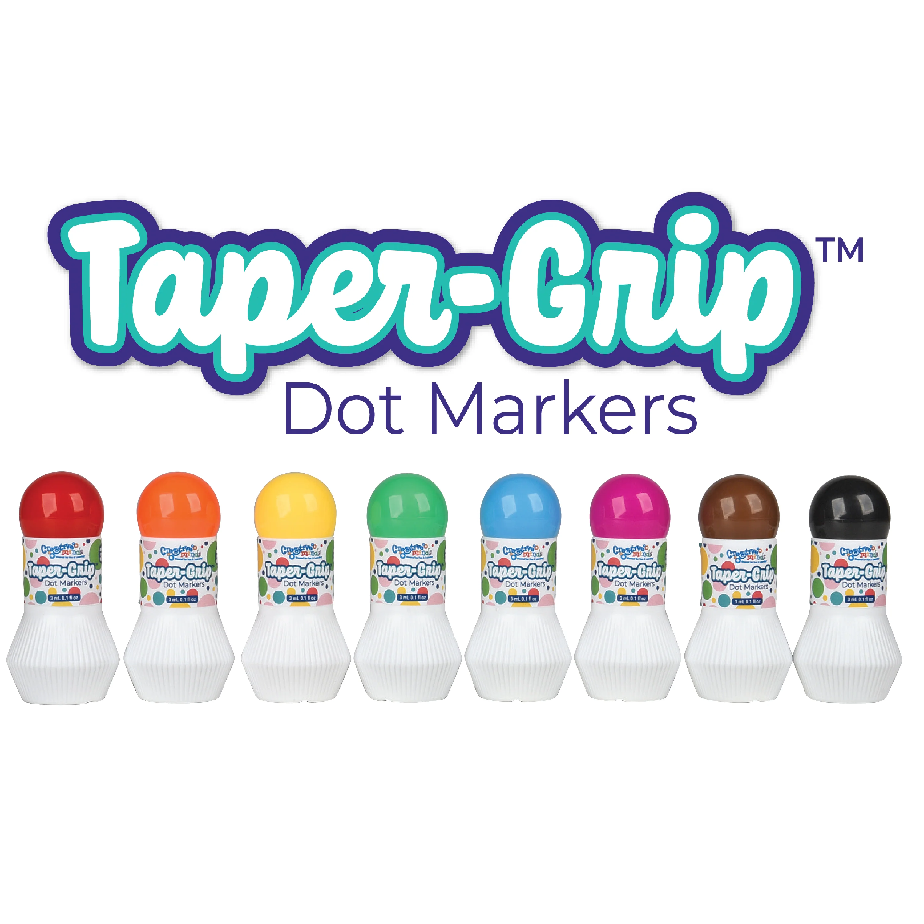 Washable Chubby Dot Markers - Set of 8 - Image 7