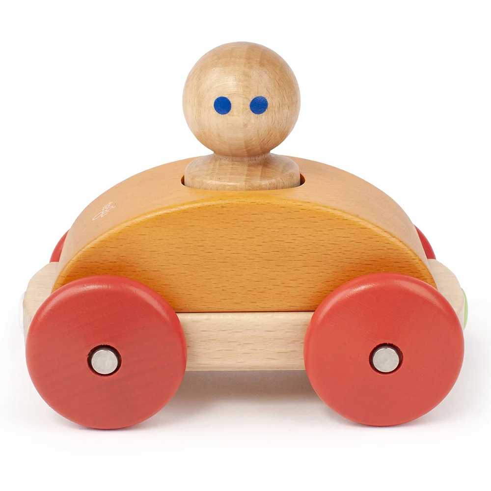 Tegu Orange Magnetic Racer | 3-Piece Set - Image 4