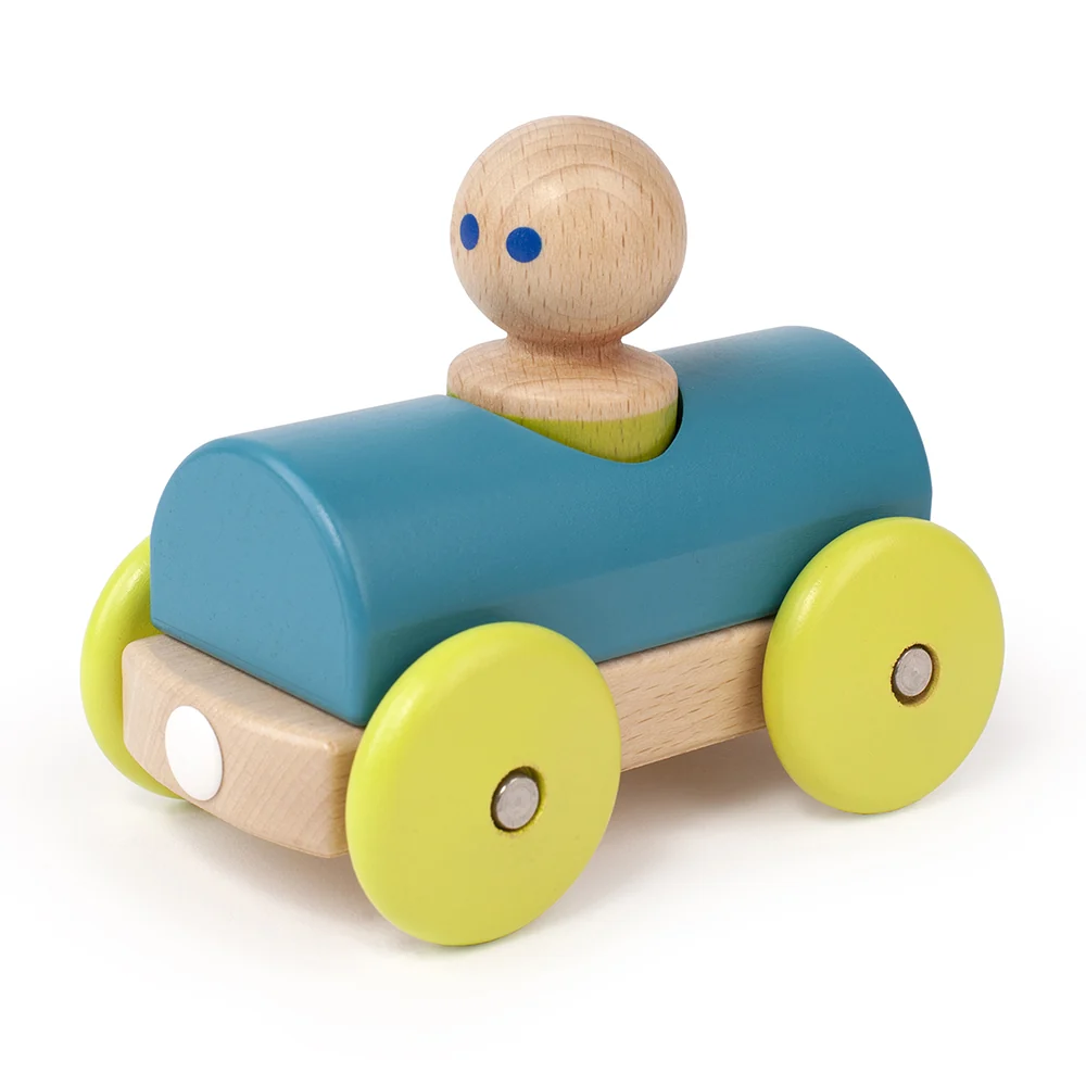 Tegu Teal Magnetic Racer | 3-Piece Set