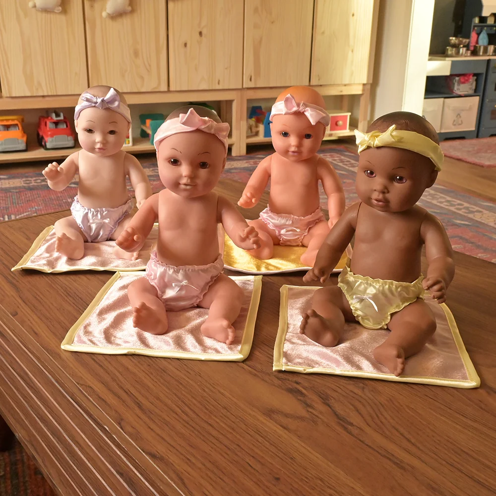 Multi-Ethnic Tender-Touch Baby Dolls | Set of 4 Realistic Dolls - Image 10