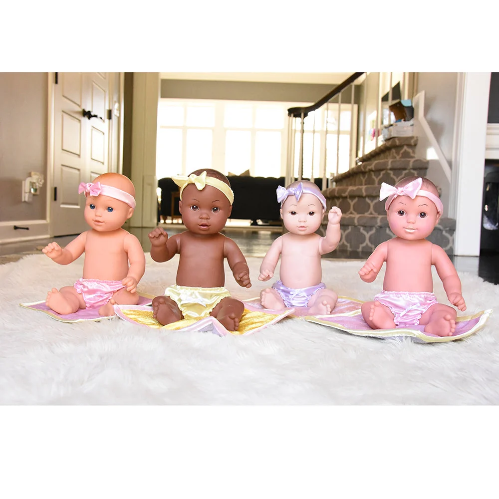 Multi-Ethnic Tender-Touch Baby Dolls | Set of 4 Realistic Dolls - Image 7