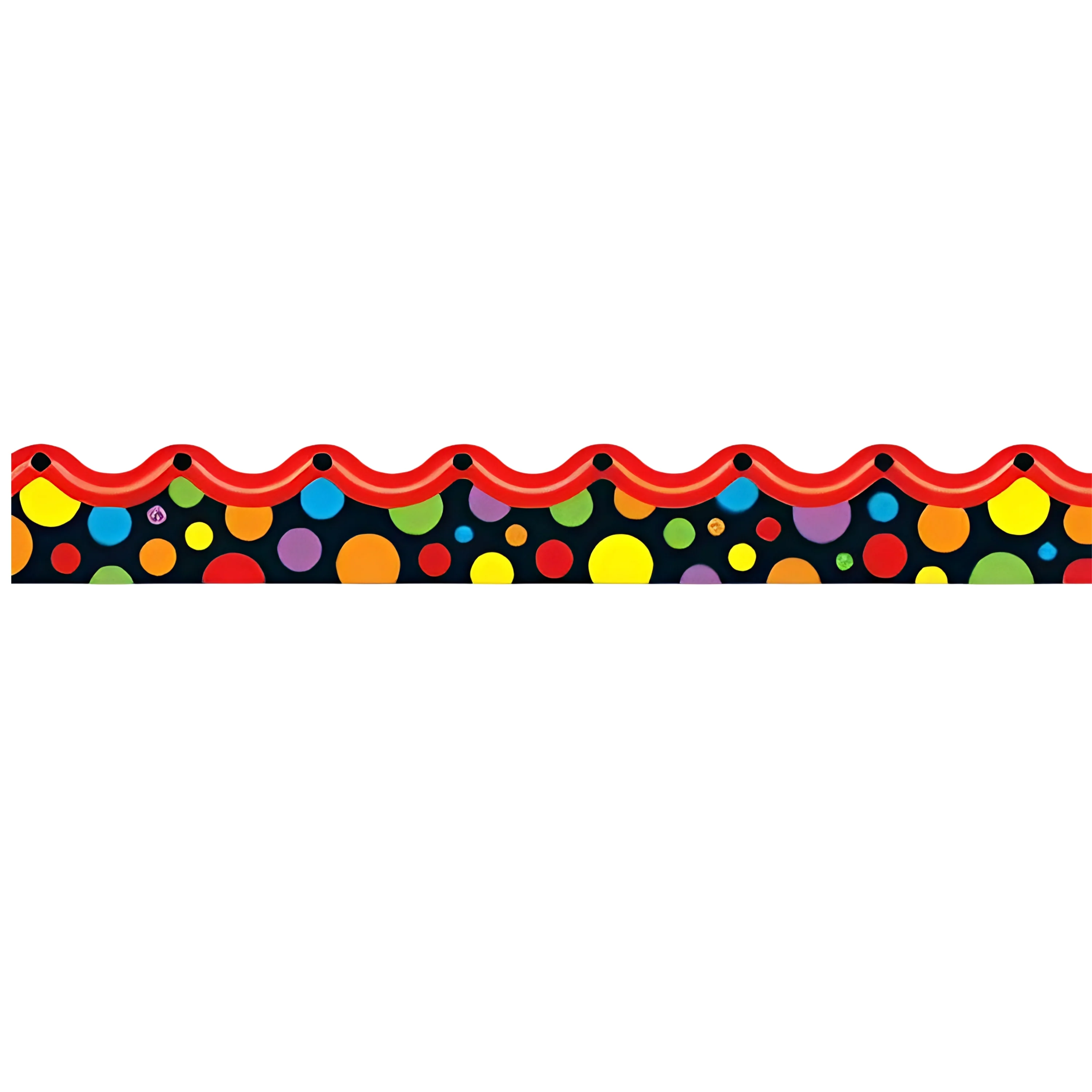 Terrific Trimmers - Bright Rainbow Dots