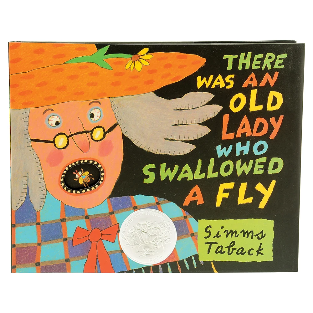 There Was an Old Lady Storytelling Puppet & Book Set | 8-Piece Doll and Finger Puppet Kit* - Image 7
