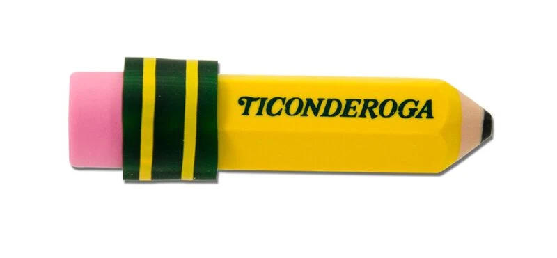 Ticonderoga® Pencil Shaped Eraser - 3 pk - Image 2