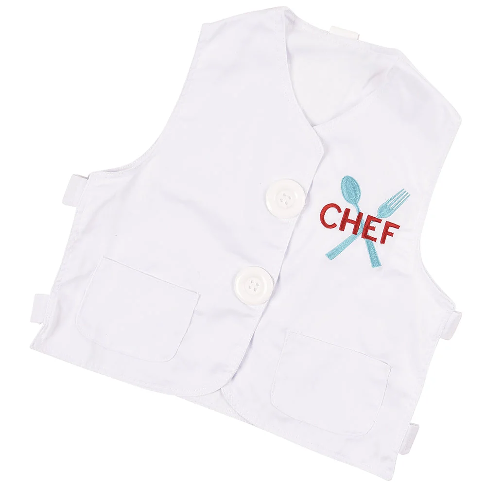 Toddler Dress-Up Vests & Hats Collection: Role-Play Set of 5 | Astronaut, Chef, Farmer, Nature Explorer & Pilot - Image 5