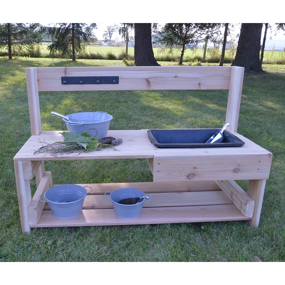 Outdoor Toddler Mud Kitchen | Sensory Play for Preschool & Daycare