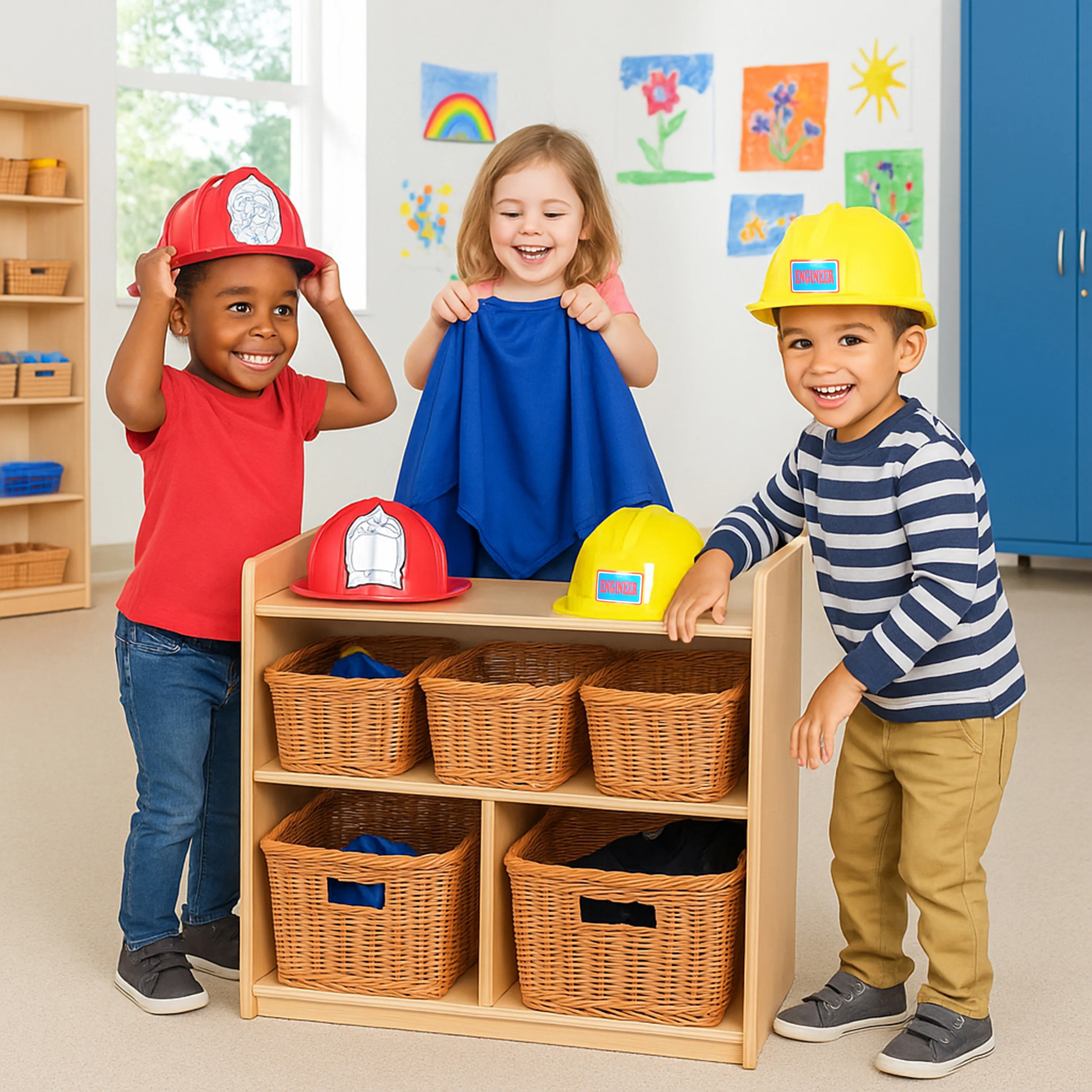 Dual-Access Toddler Shelf | GREENGUARD® Certified Storage Unit - Image 5