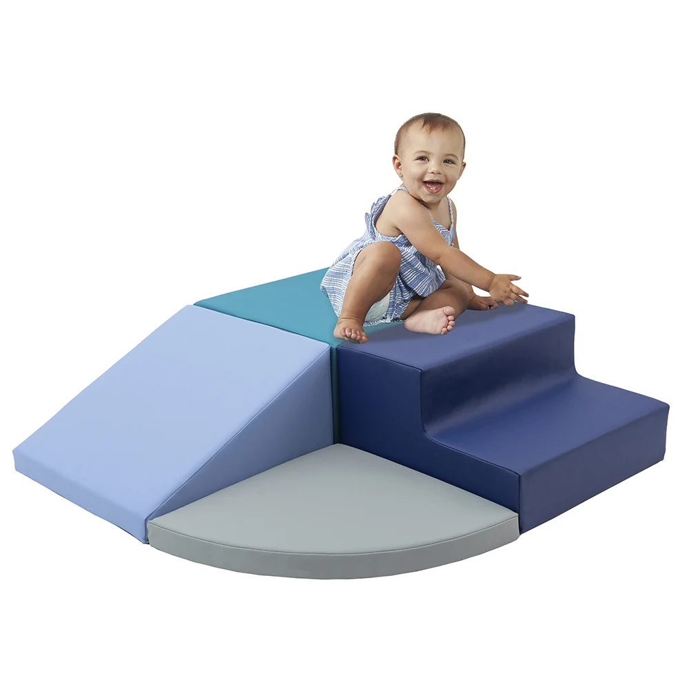 Toddler Gross Motor Play Zone | 8-Piece PlayForms Climber & Crawling Mat Activity Set - Image 15