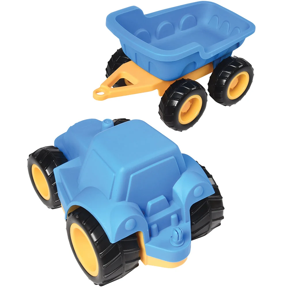 Toddler Tough Truck with Trailer | Classroom-Grade Construction Vehicle for Early Learners - Image 4