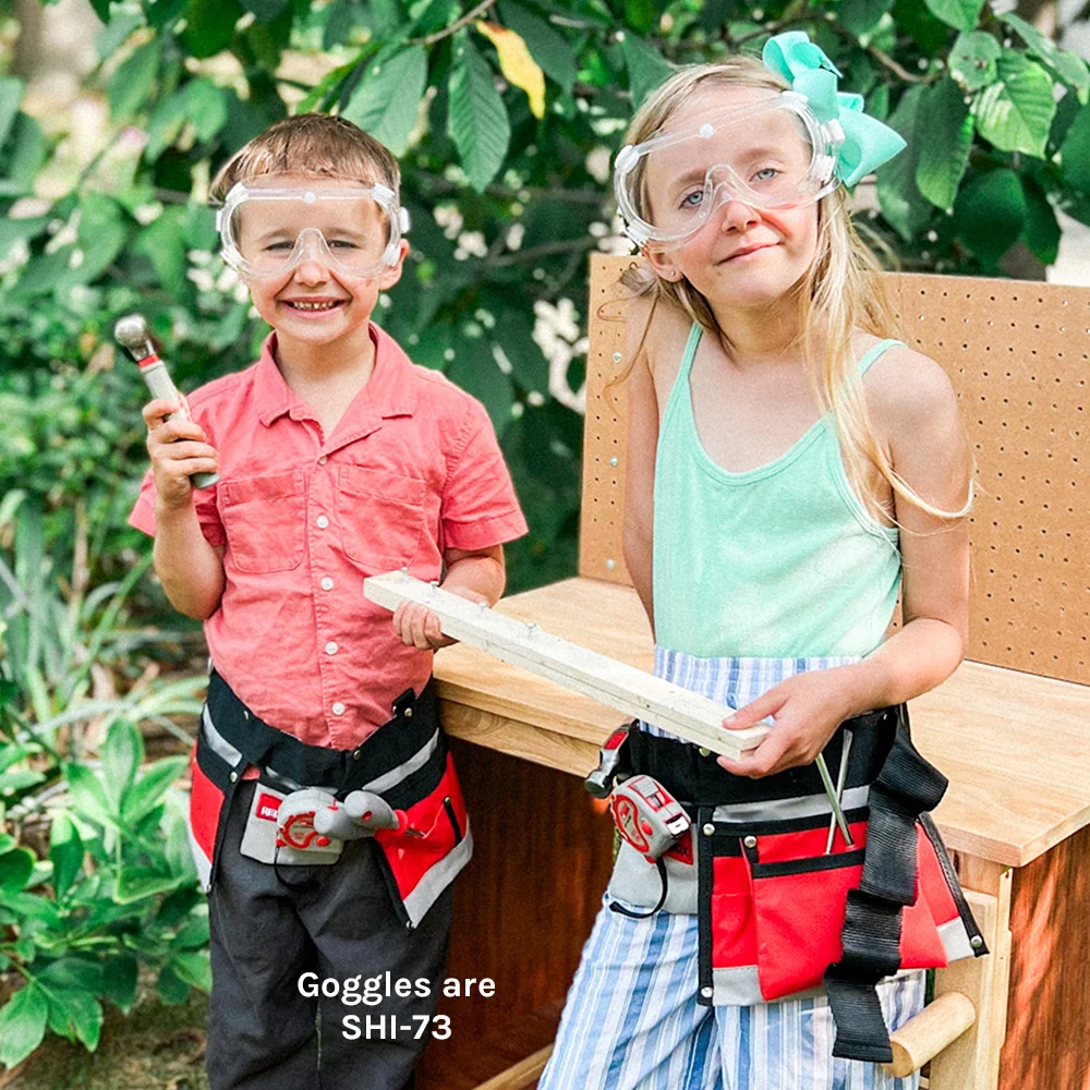 Real Tool Set with Adjustable Tool Belt – 5 Piece Child-Sized Tool Kit - Image 4