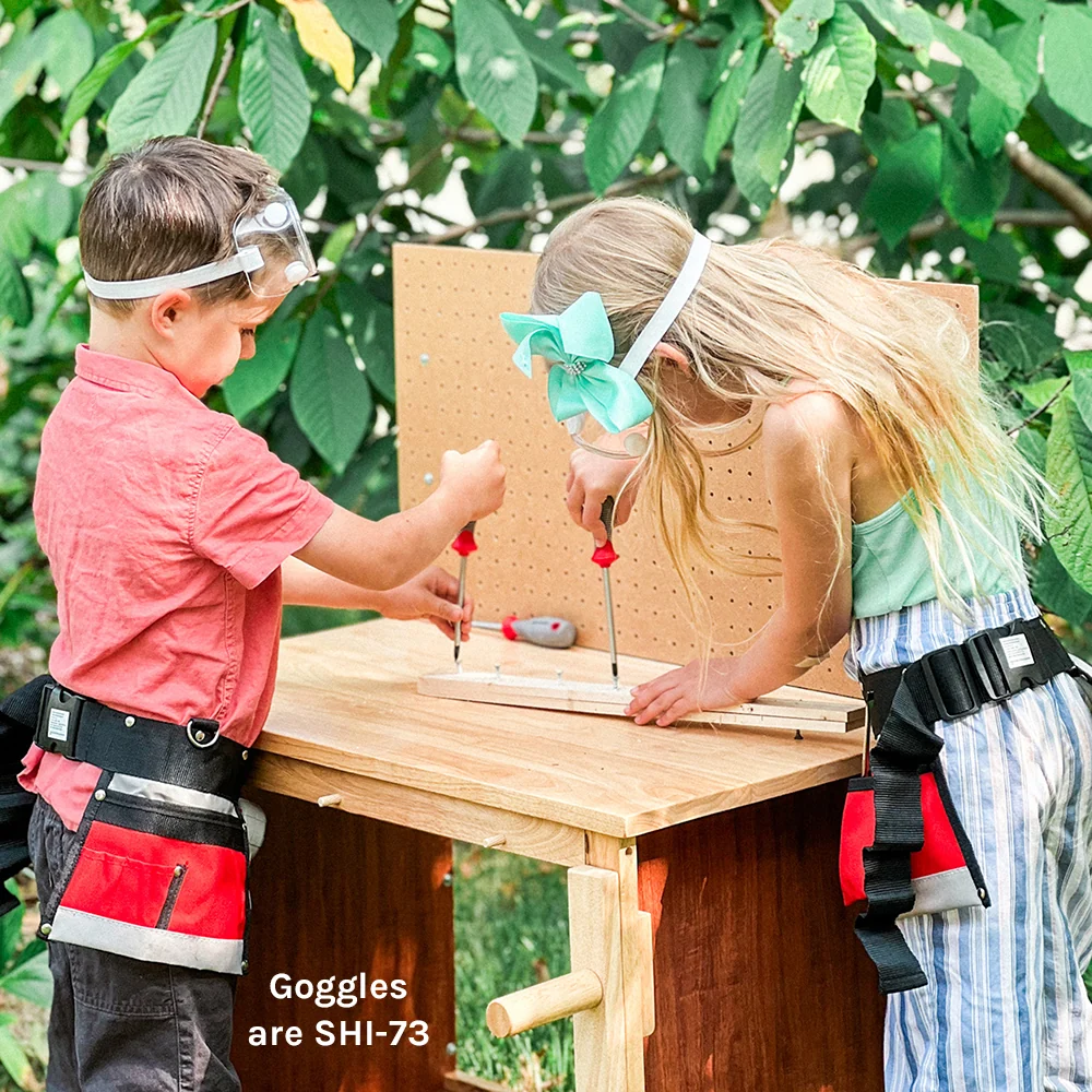 Real Tool Set with Adjustable Tool Belt – 5 Piece Child-Sized Tool Kit - Image 7