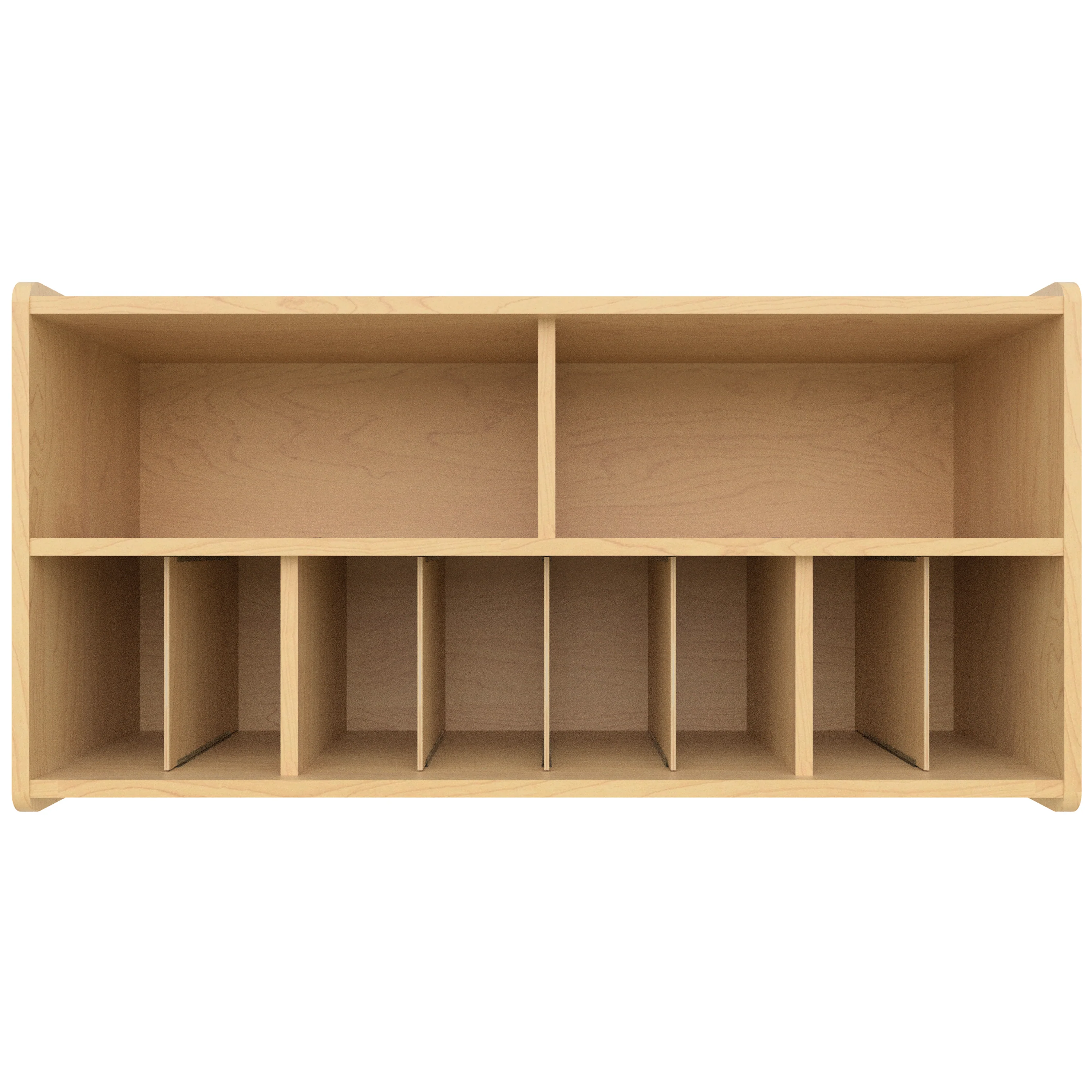 Tot Mate Maple Colored Overhead Wall Storage
