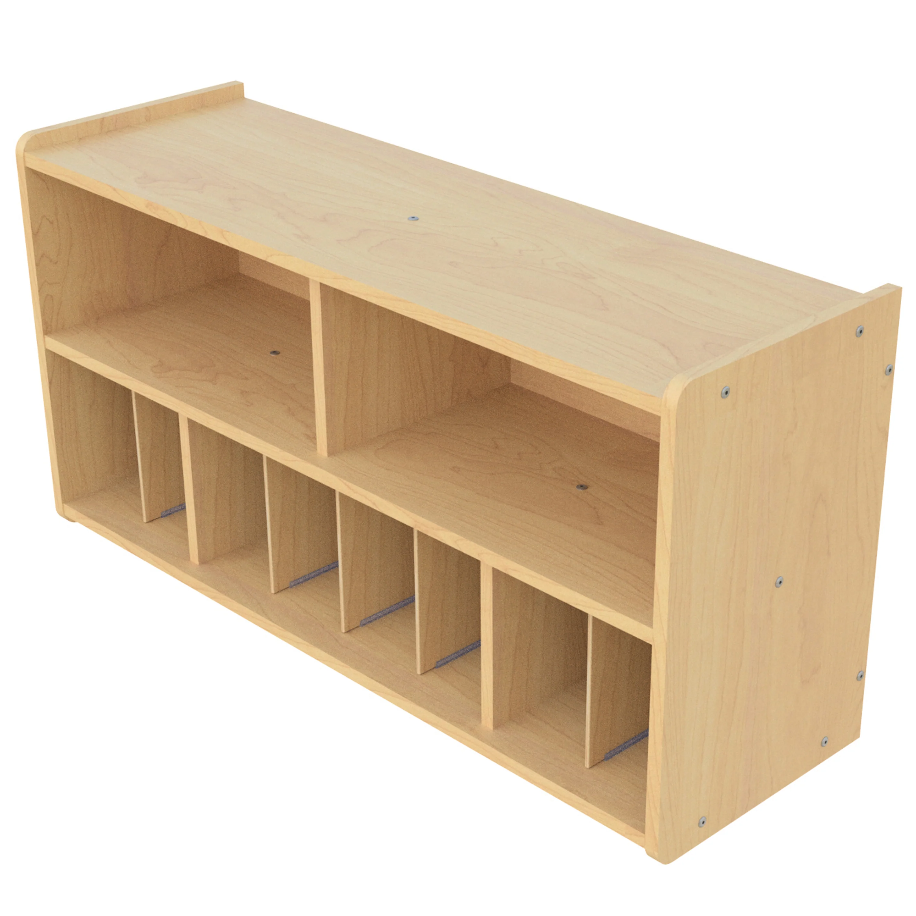 Tot Mate Maple Colored Overhead Wall Storage - Image 2