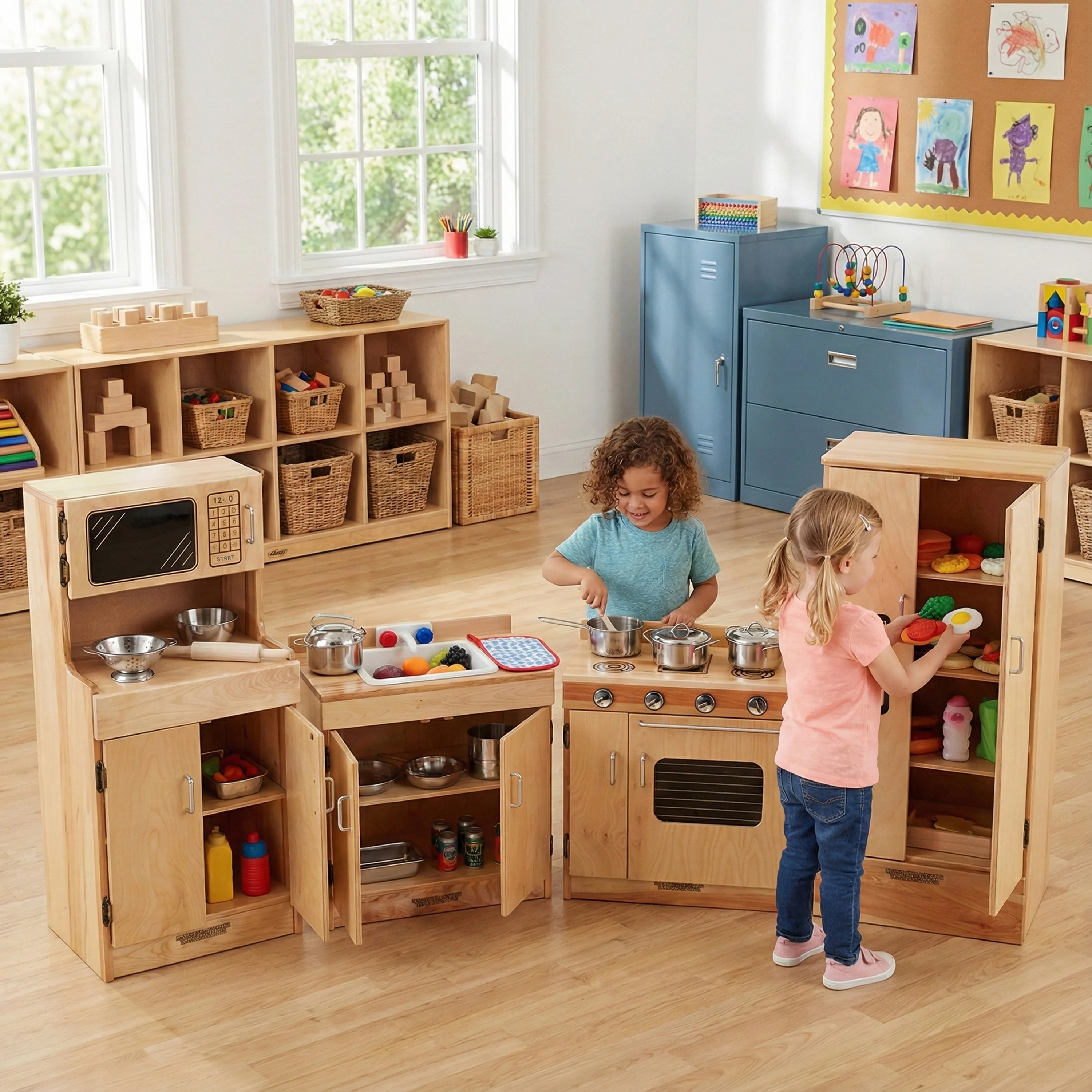 Town & Country 4-Piece Toy Kitchen - Image 4