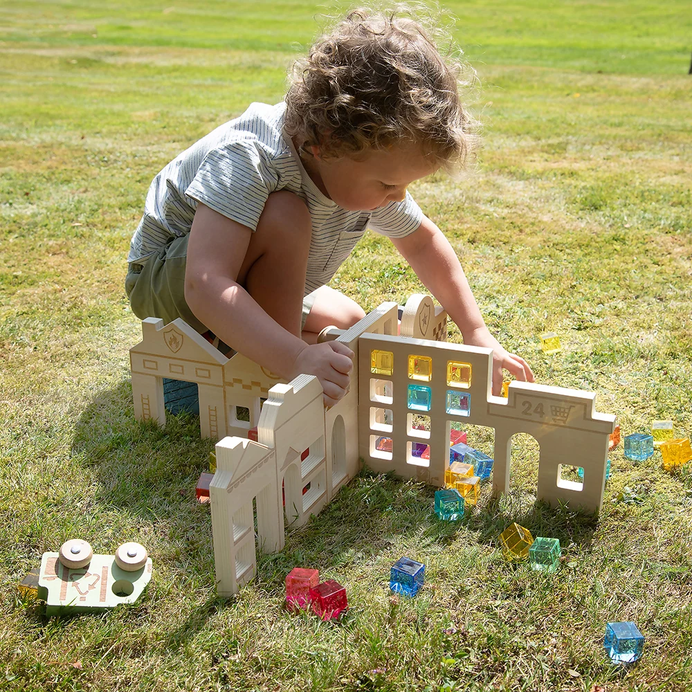 Tactile Town Discovery Dividers | Wooden Storytelling & Sensory Play Panels - Image 11