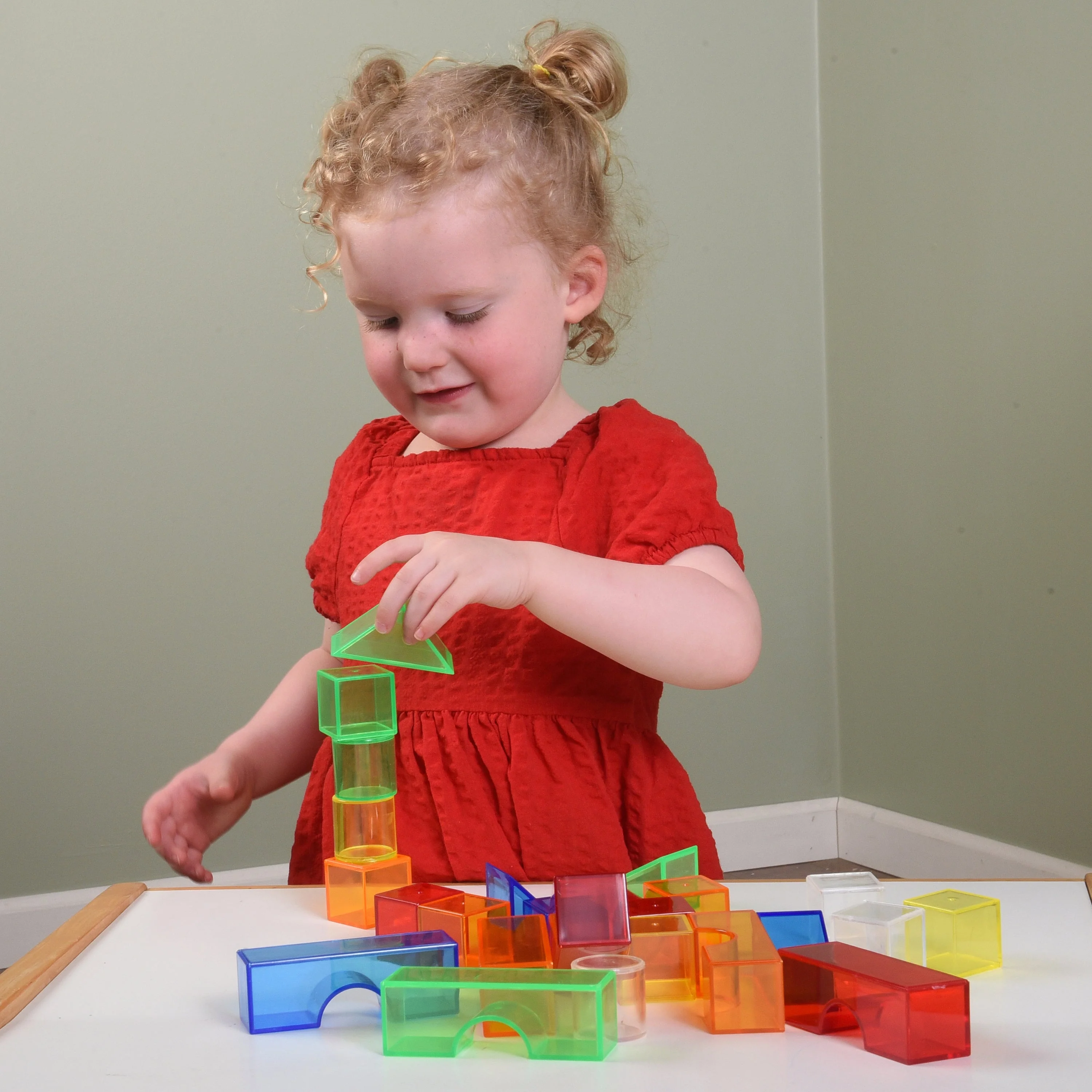 Translucent Color Blocks Set of 50 - Image 2