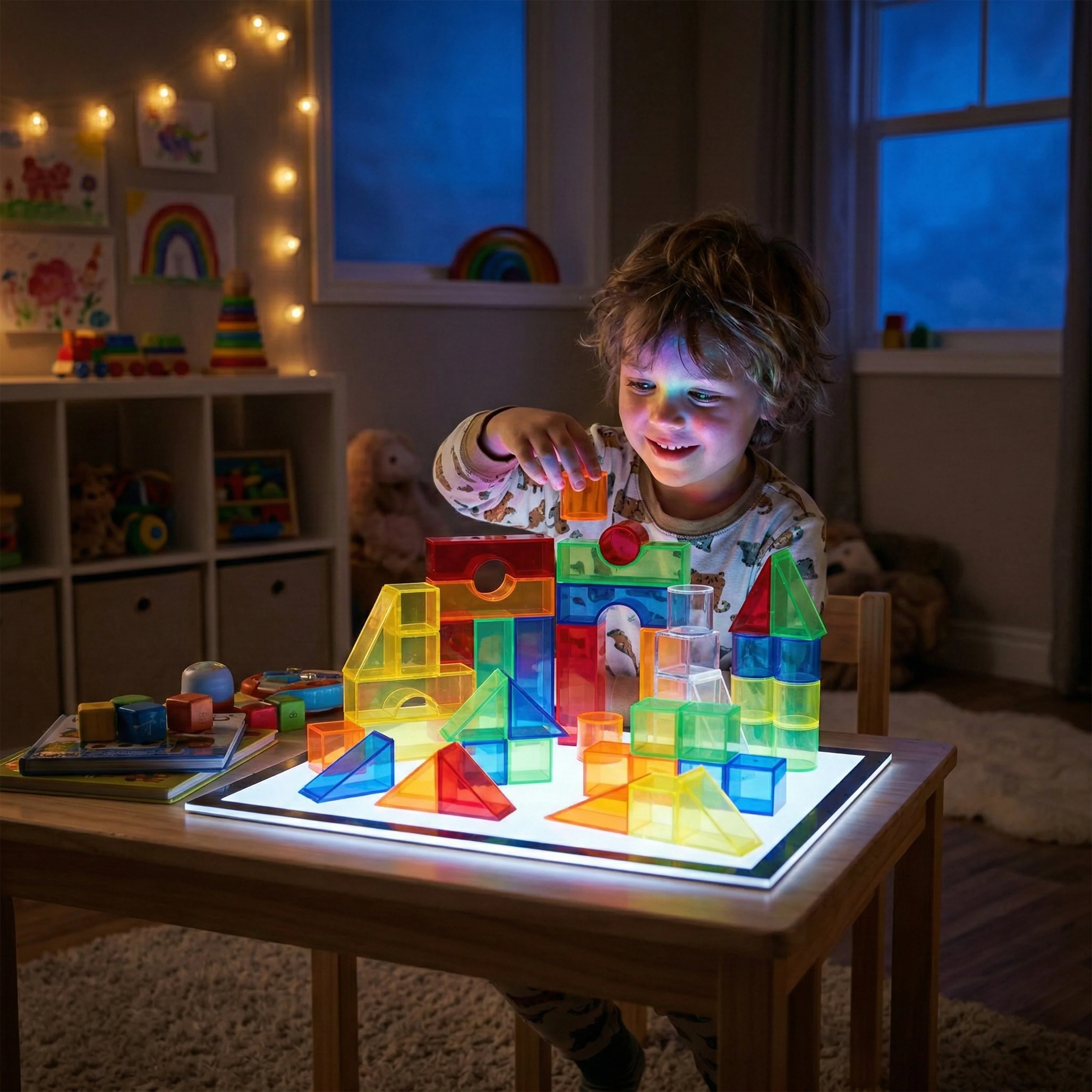 Translucent Color Blocks Set of 50 - Image 3