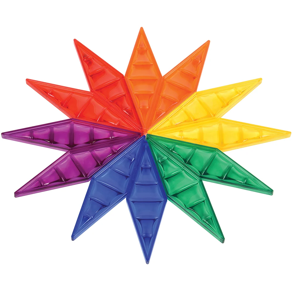 Translucent Sensory Pattern Blocks - Image 13