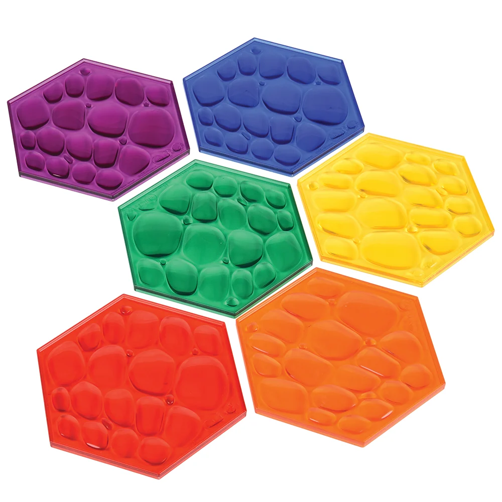 Translucent Sensory Pattern Blocks - Image 3
