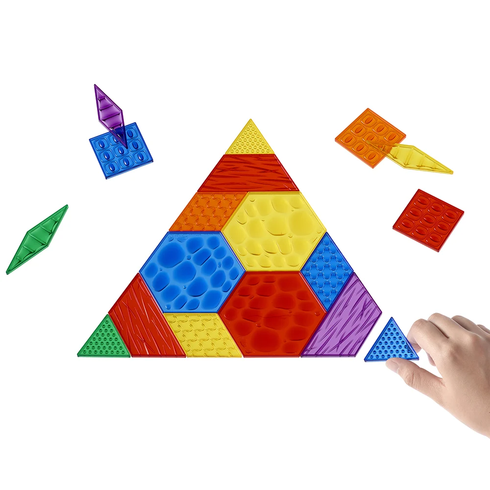 Translucent Sensory Pattern Blocks - Image 6
