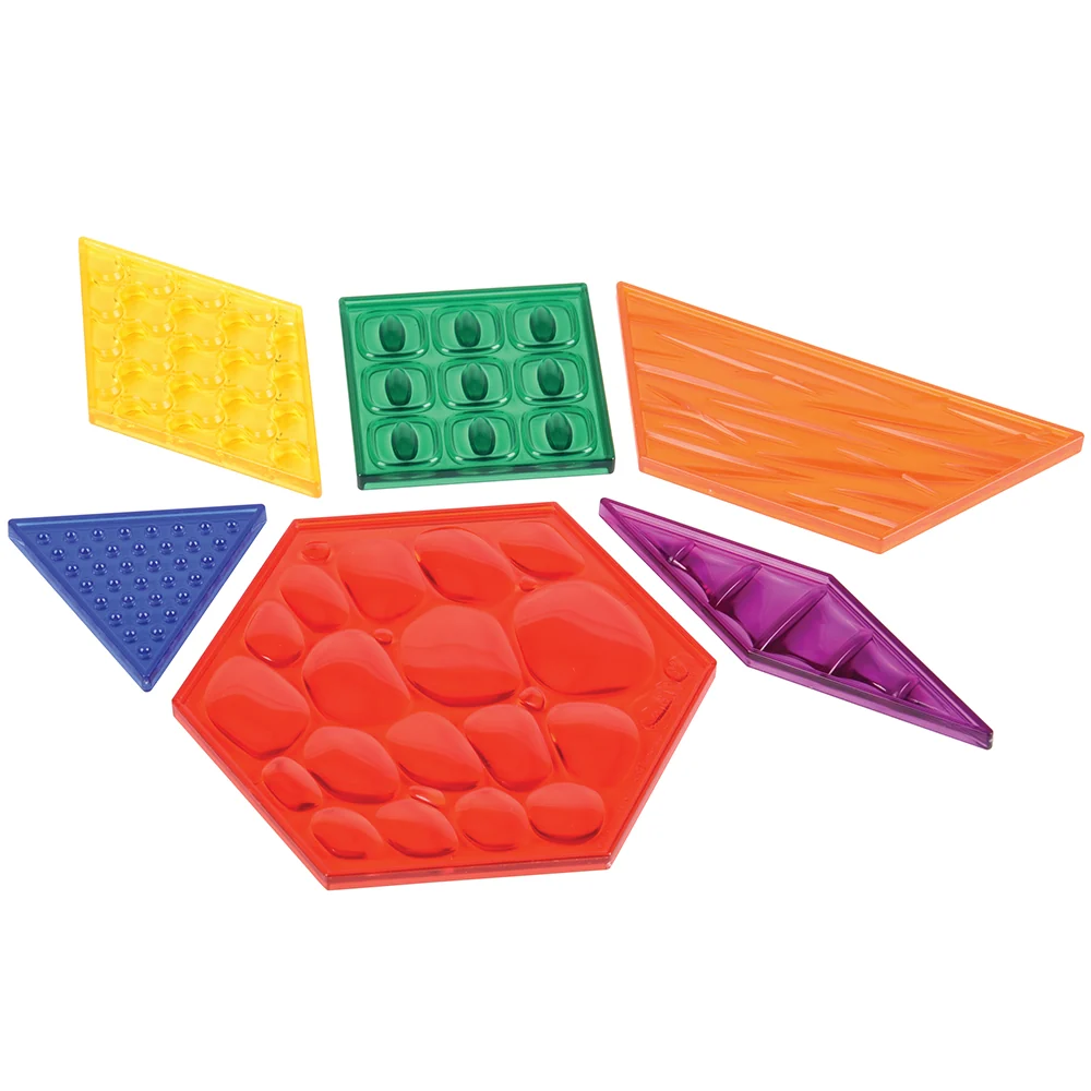 Translucent Sensory Pattern Blocks - Image 9