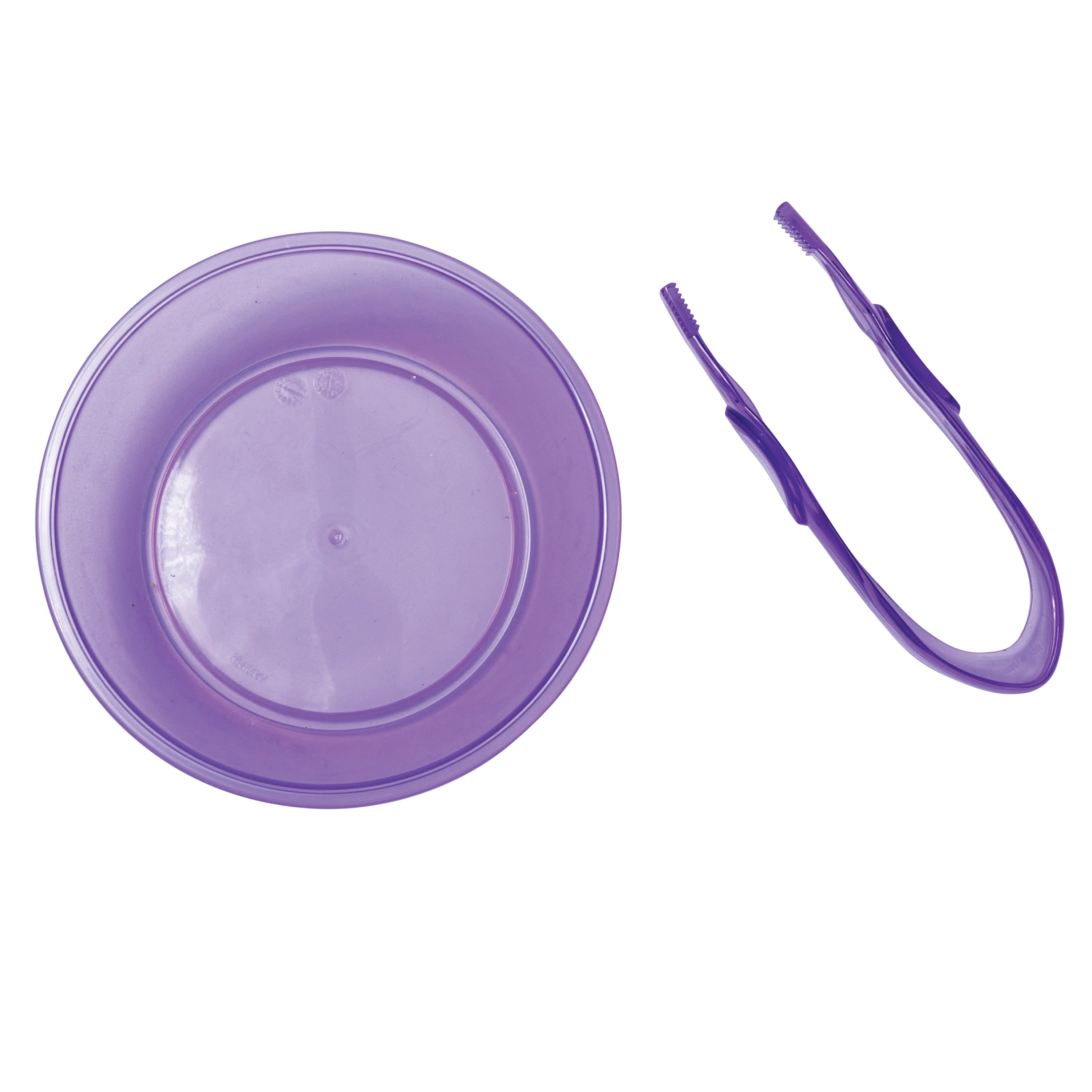 Translucent Sorting Bowls & Tweezers | 12-Piece Color Sorting, Fine Motor, and Light Table Sensory Play Set - Image 9
