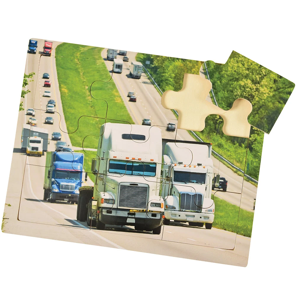 Transportation Puzzles | Set of 12 Vehicle-Themed Learning Puzzles with Real Photo Images - Image 16