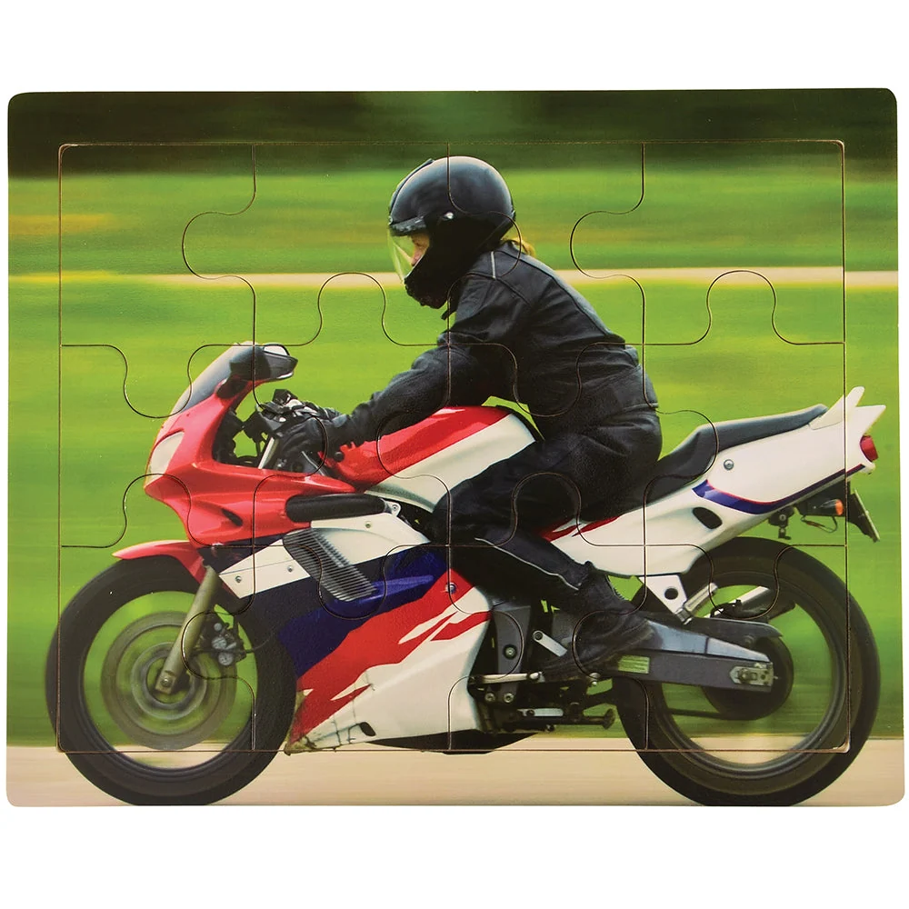 Transportation Puzzles | Set of 12 Vehicle-Themed Learning Puzzles with Real Photo Images - Image 7