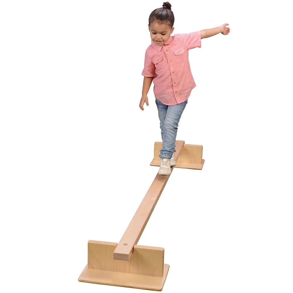 Two-Way Wooden Balance Beam | Enhance Gross Motor Skills & Focus - Image 3