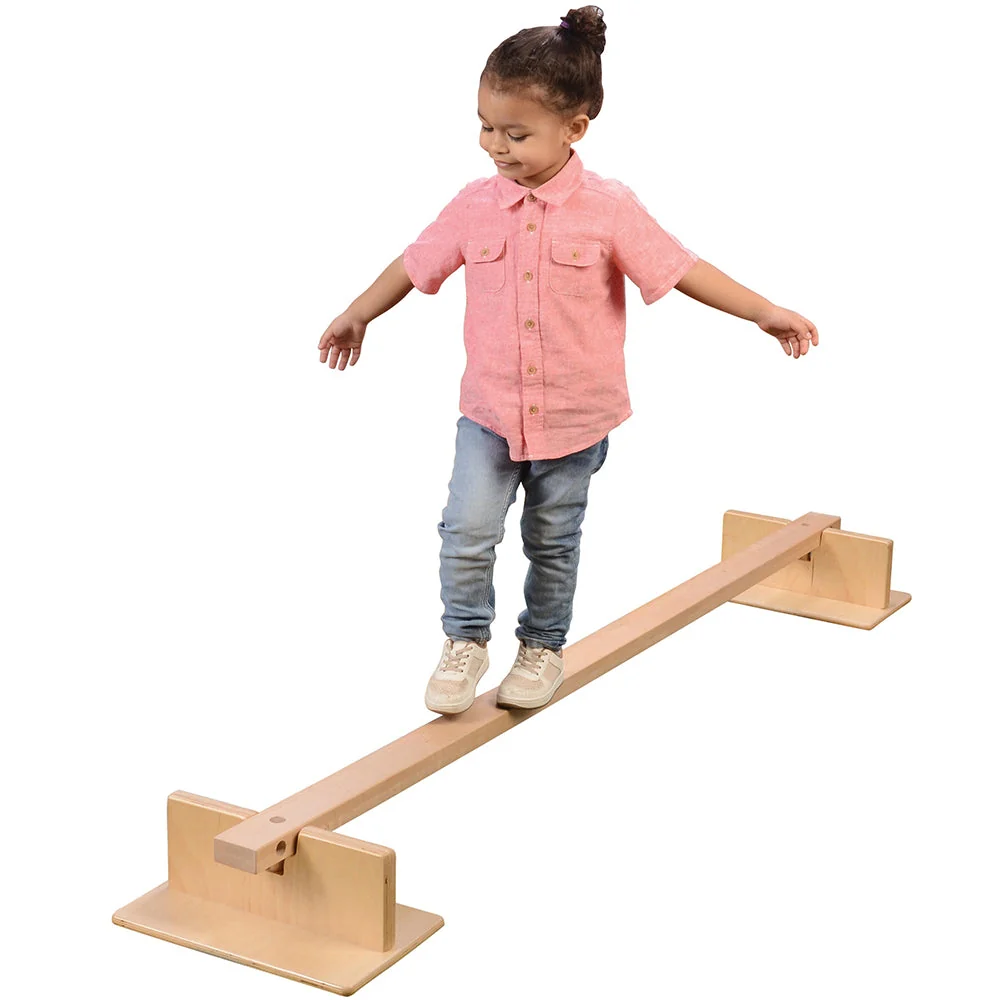 Two-Way Wooden Balance Beam | Enhance Gross Motor Skills & Focus - Image 5