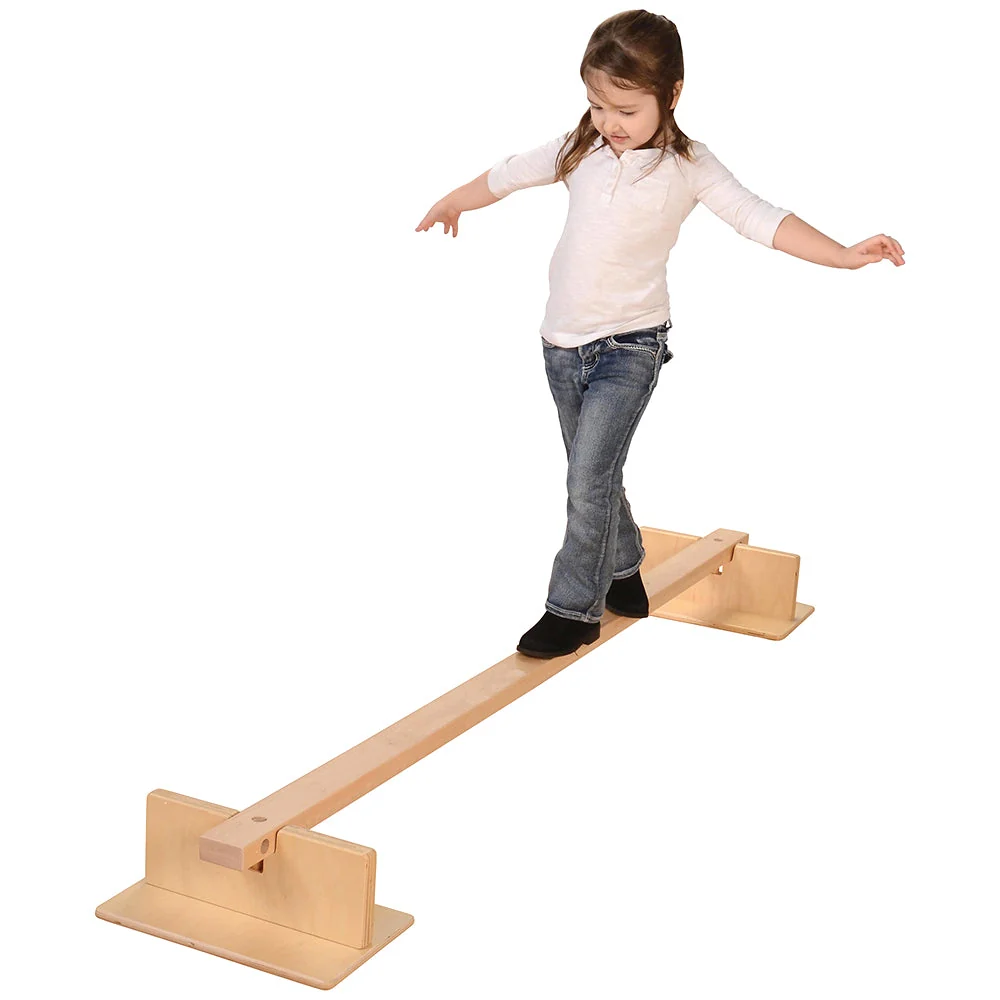 Two-Way Wooden Balance Beam | Enhance Gross Motor Skills & Focus - Image 6