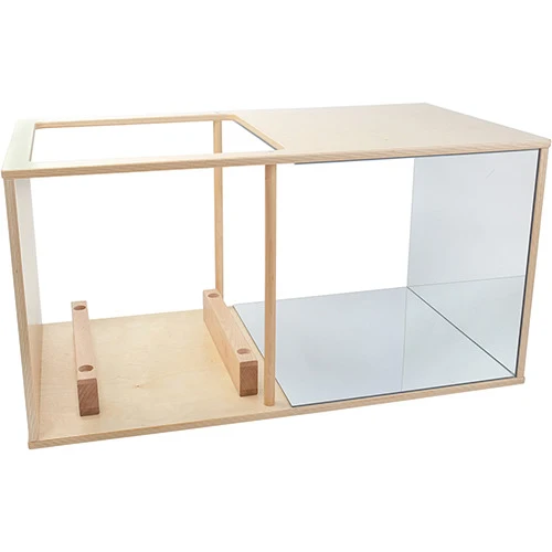 Ultimate Light Cube Studio Cabinet with 3 Mirrors